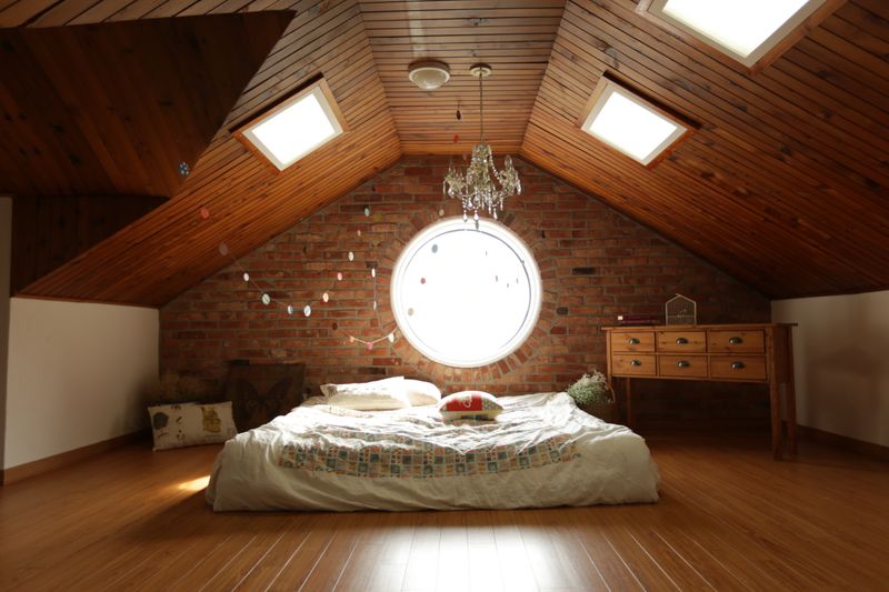 a cozy attic